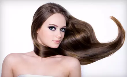 Haircut or Partial Highlights with Blow-Dry and Deep Conditioning at Stars Beauty Centre in Mississauga (Up to 65% Off) - Primary Image