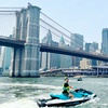 Image 1: One-Hour Jet Ski Rental or NYC Landmarks Tour for Two People