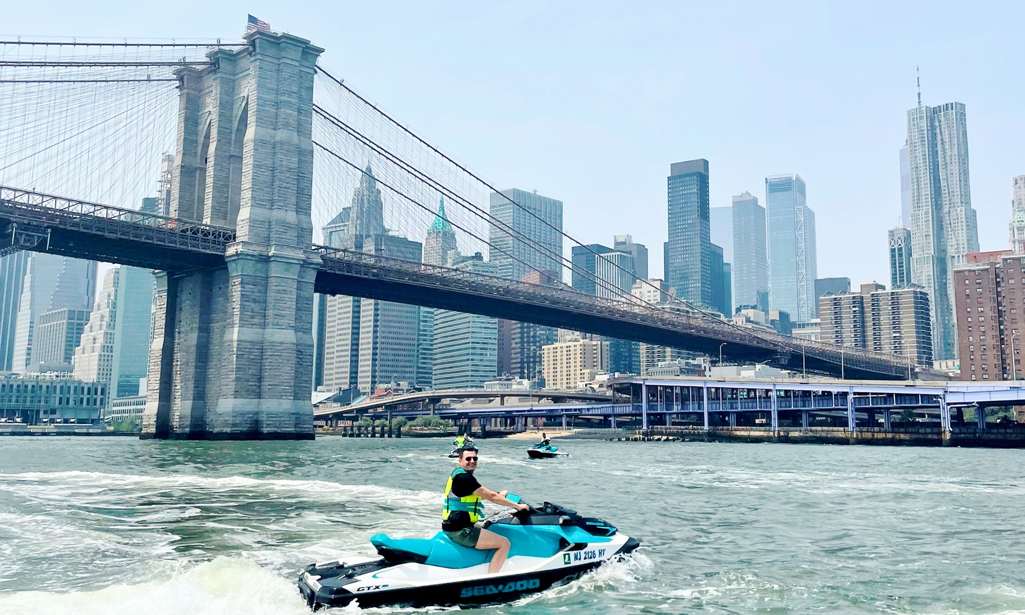 Guided NYC Landmarks Tour or Freestyle Ride near the Statue of Liberty