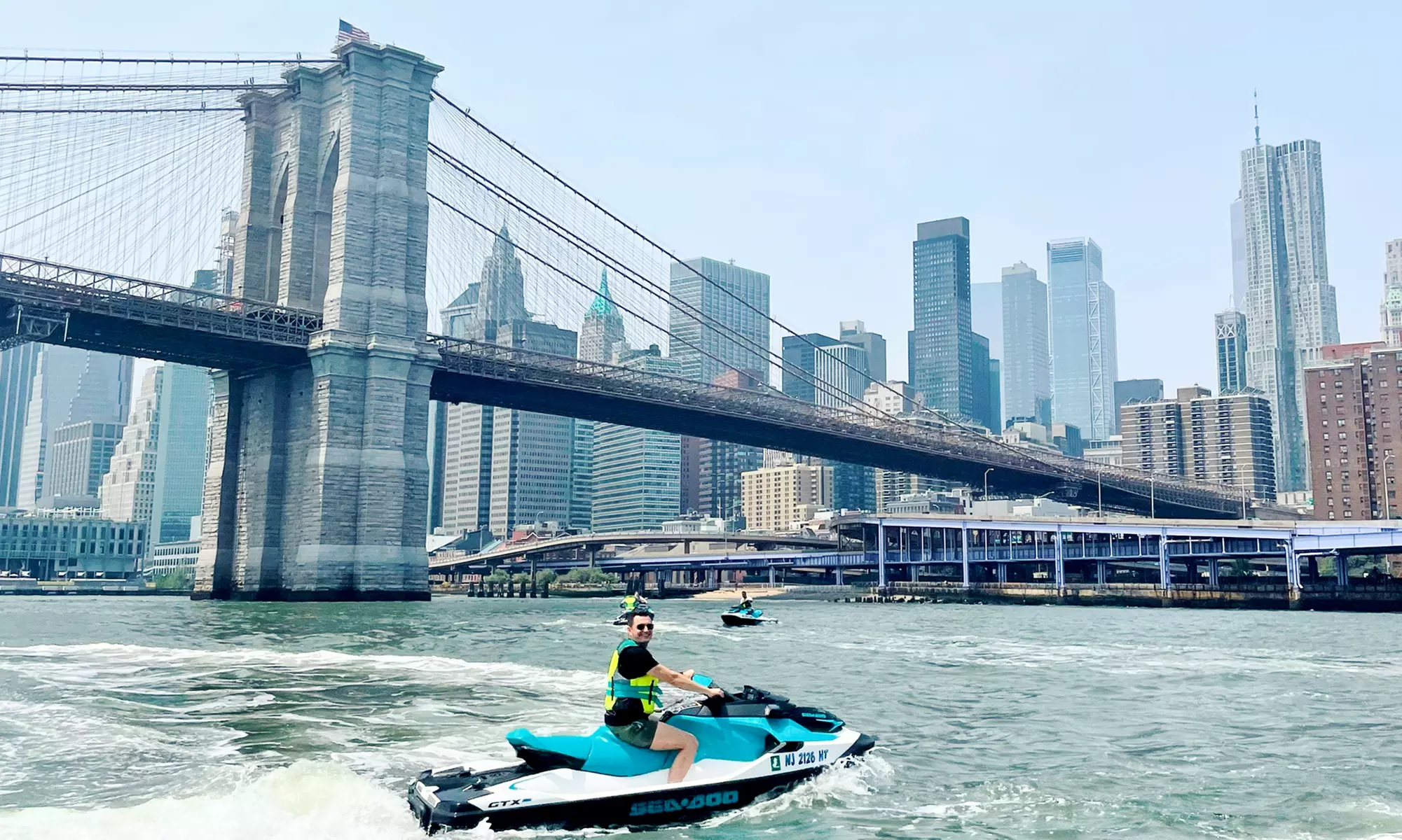 Guided NYC Landmarks Tour or Freestyle Ride near the Statue of Liberty