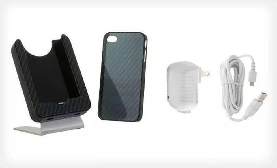 $14.99 for an Infotainment Charger and Stand for iPhone 3G/3GS/4/4S ($66 List Price). 6 Colors Available. Free Returns. - Second Medium