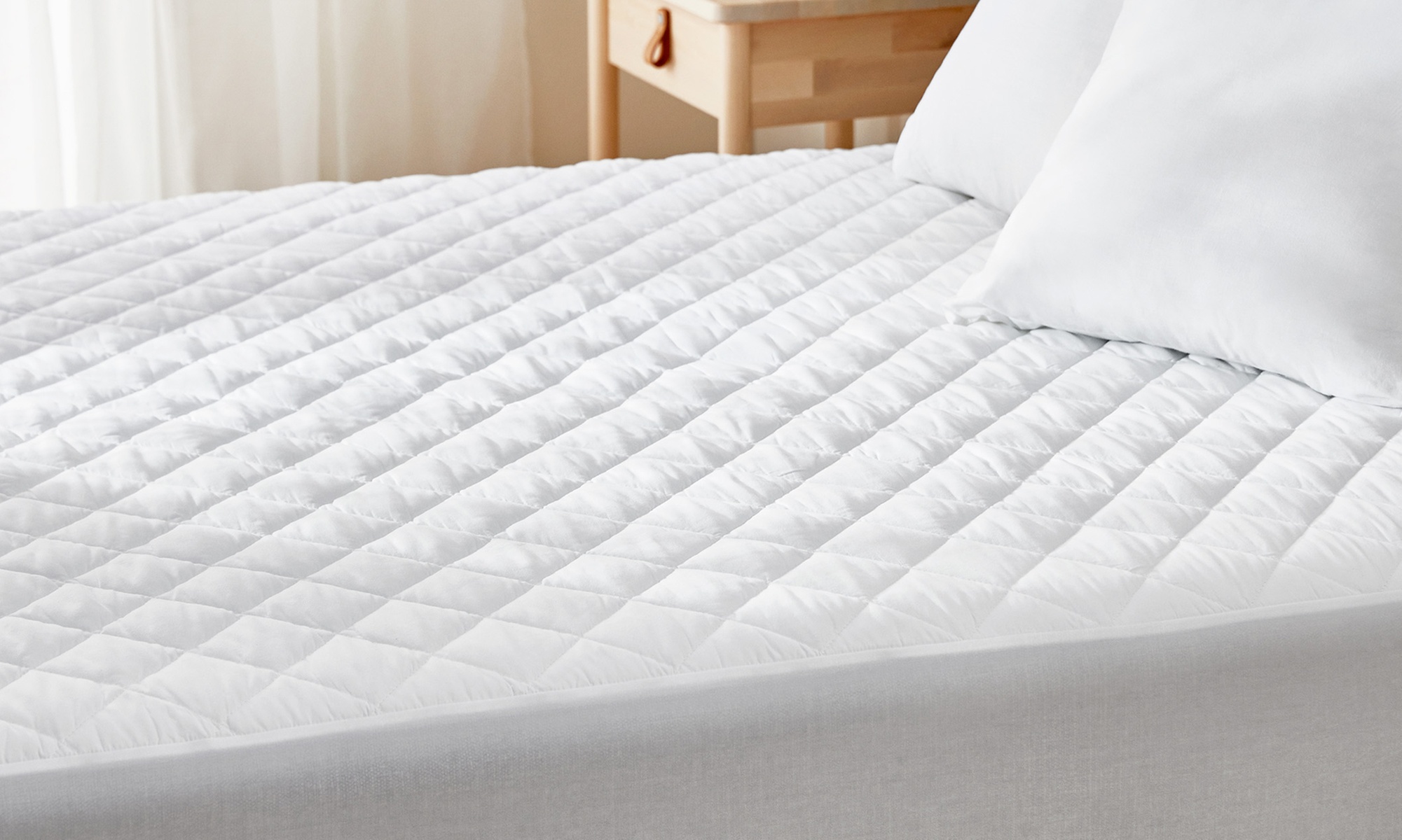 Pikolin Gewatteerde matrasbeschermer aloë vera-behandeling