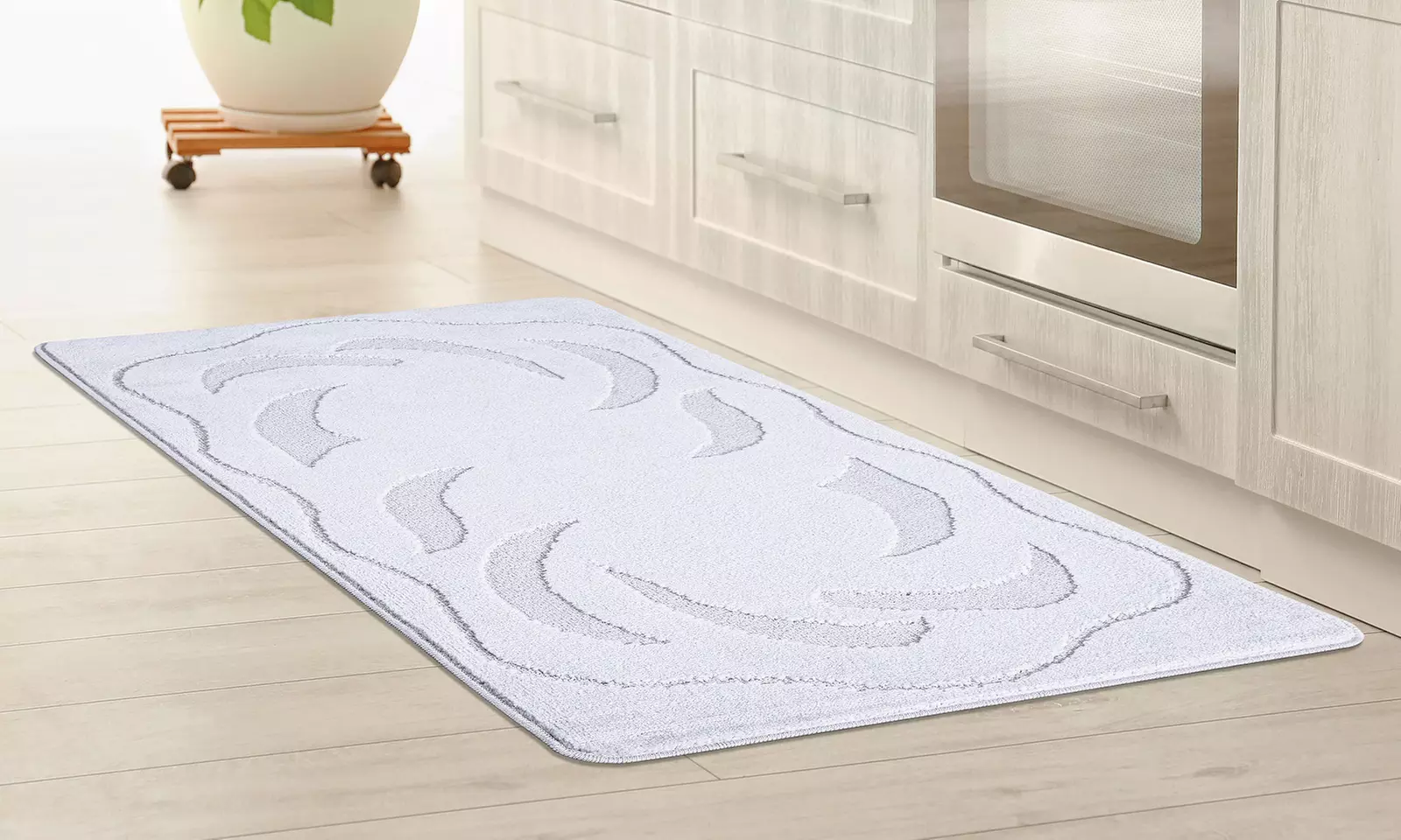 Ovalack Machine Washable Non Slip Door Entrance Mats