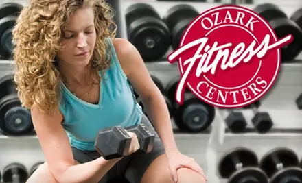 $15 for a Six-Week Membership at Ozark Fitness Centers ($186 value). Two Locations Available. - Primary Image