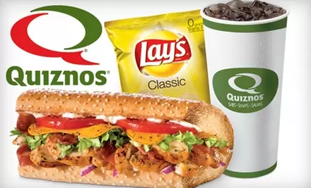 $5 for $10 Worth of Subs and Sips at Quiznos - Primary Image