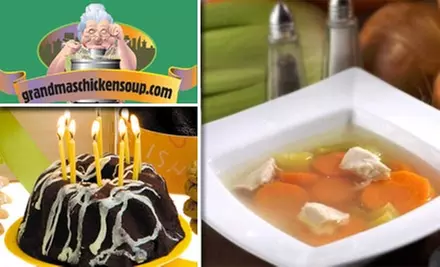 $15 for $29.50 Toward Homemade Chicken Noodle Soup Gift Packages and More at GrandmasChickenSoup.com - Primary Image