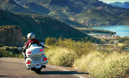 24-Hour Motorcycle Rental for One or Two from AZride.com (Up to 53% Off) - Primary Image