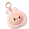 Image 17: Labubu Inspired Plush Keychain Dolls