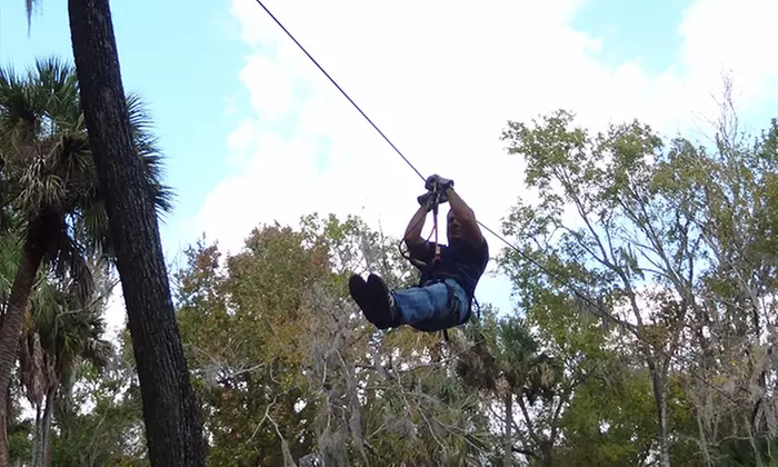 Ziplining and Aerial Adventure Experience for Two or Four at Zoom Air Adventure Park (Up to 46% Off) - Second Medium