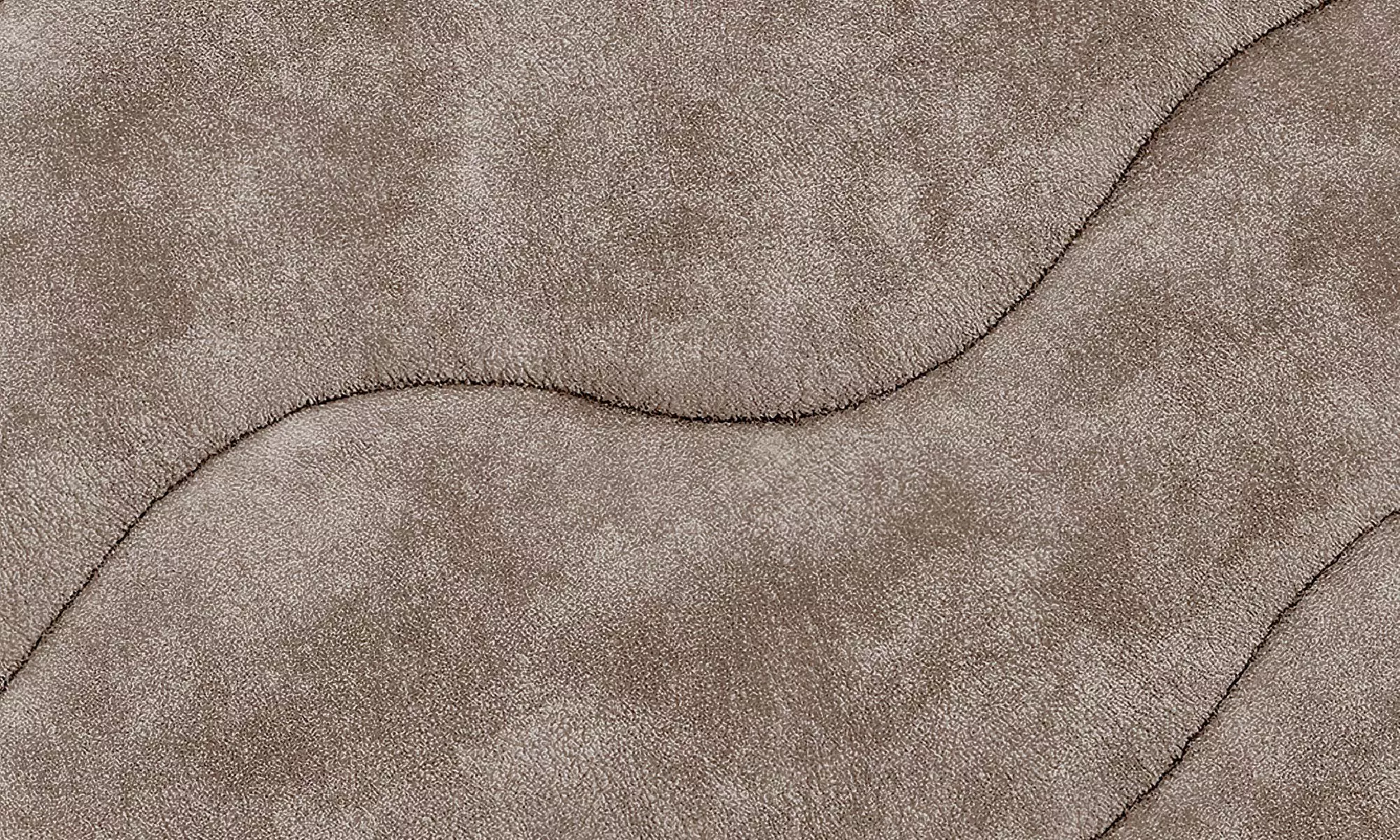 Gesteppte Bettdecke in Samt-Optik