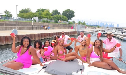 3 Hour Weekday Boat Rental up to 13 people with Free Lily Pad and Gas - CE Boating  Boat Rental Chicago