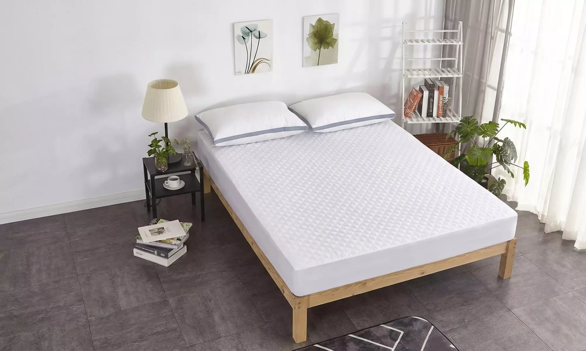 Protector de colchón disponible en tres acabados y tamaños a elegir - Second Medium