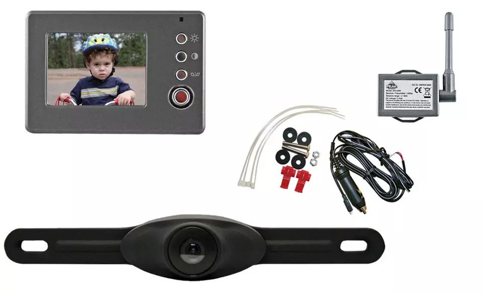 Peak Vehicle Back-Up Camera Kit with 2.4" LCD Monitor (PKC0RA). Free Returns. - Primary Image