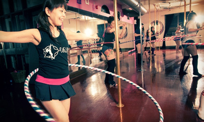 hula hoop exercise class