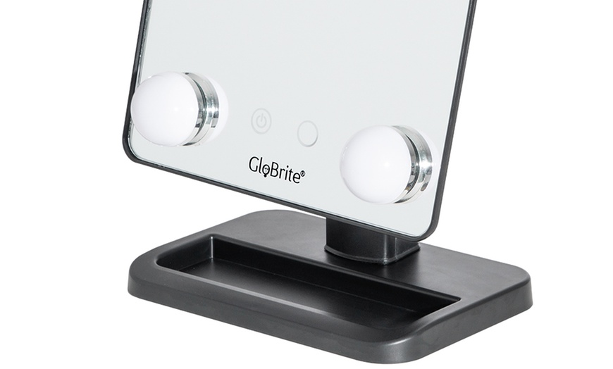 Image 6: Globrite LED Portable Mirror 