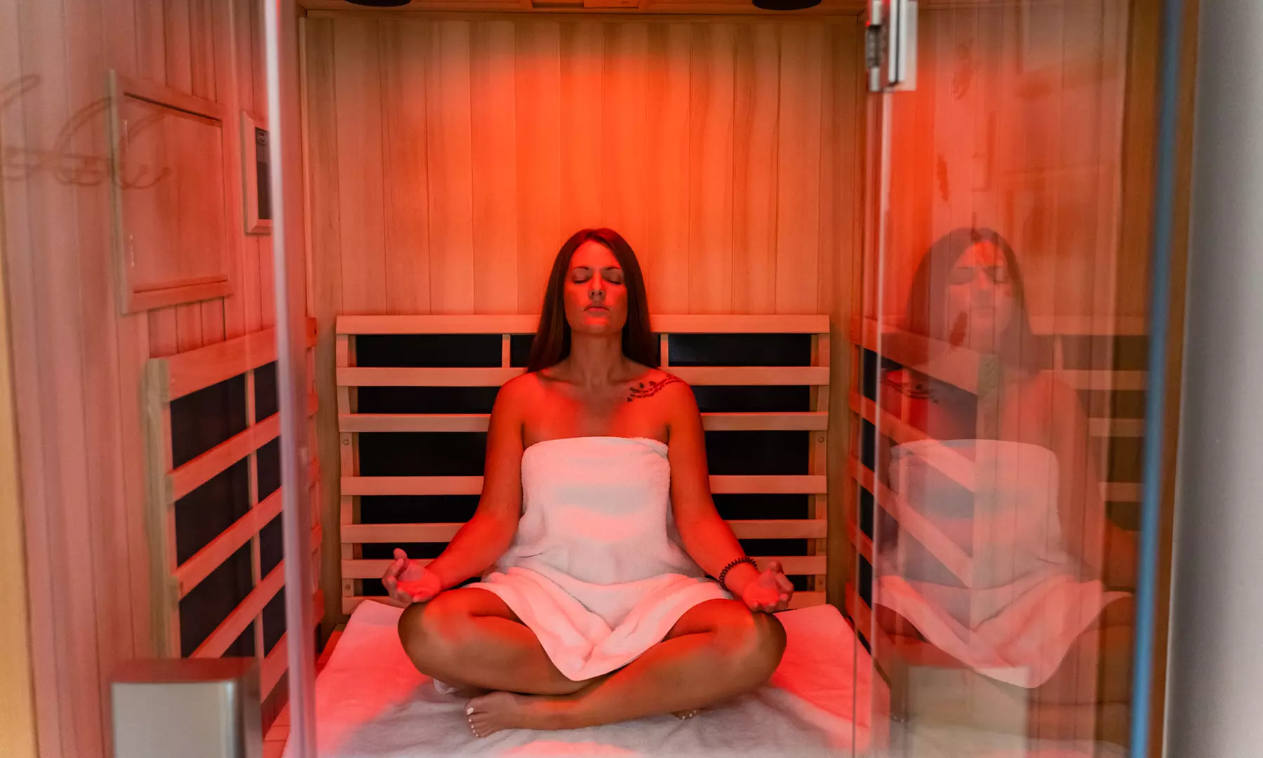 Experience Infrared Sauna Bliss with a One or Ten 60-min Session