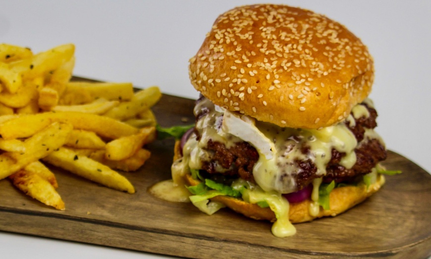 Image 3: Burger, Fries and a Milkshake or Iced Drink Each For One, Two or Four