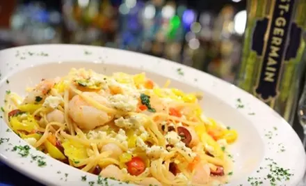 $20 for $40 Worth of Greek Dinner Fare at Santorini Taverna in Eden Prairie (or $10 for $20 Worth of Brunch or Lunch) - Primary Image
