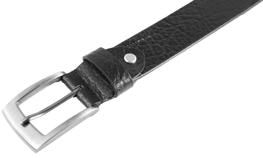 Image 20: Ceinture en cuir Leonardo Verrelli