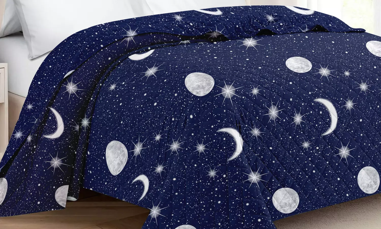 Tweezijdig bedrukte deken