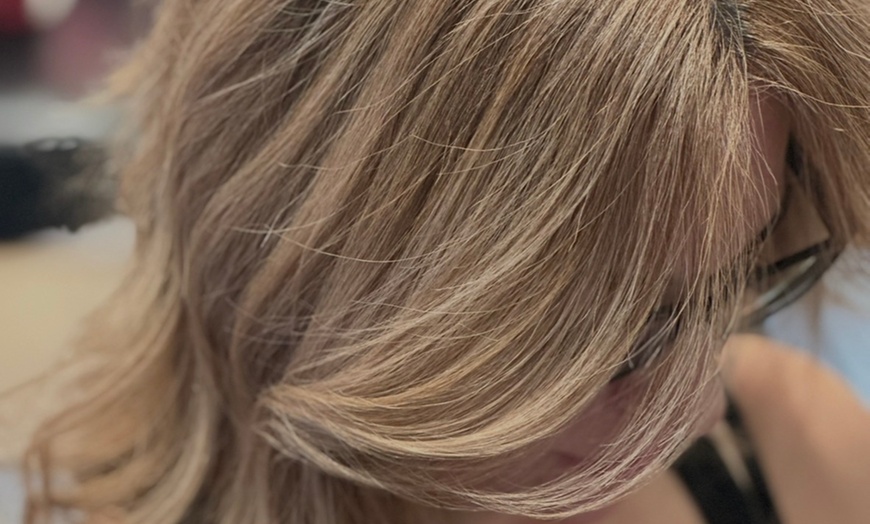 Image 6: Complete Hair Transformation: Haircuts, Color, Highlights & Styling