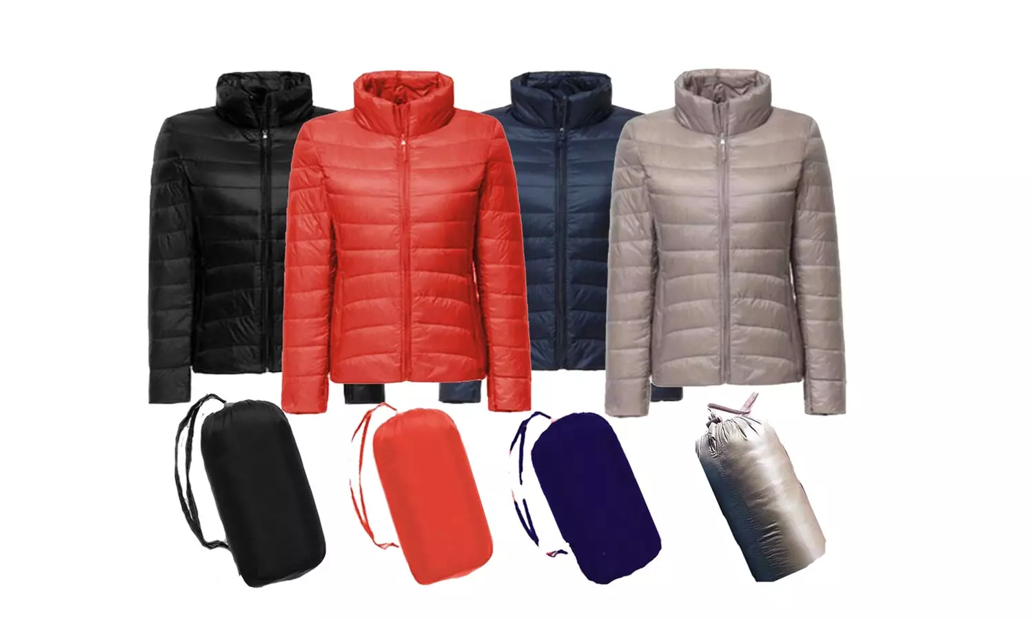 Ultraleichte Übergangsjacke in der Farbe nach Wahl für Damen - Primary Image