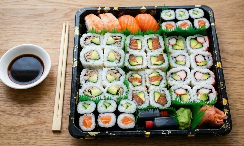 De Pijp: sushibox afhalen