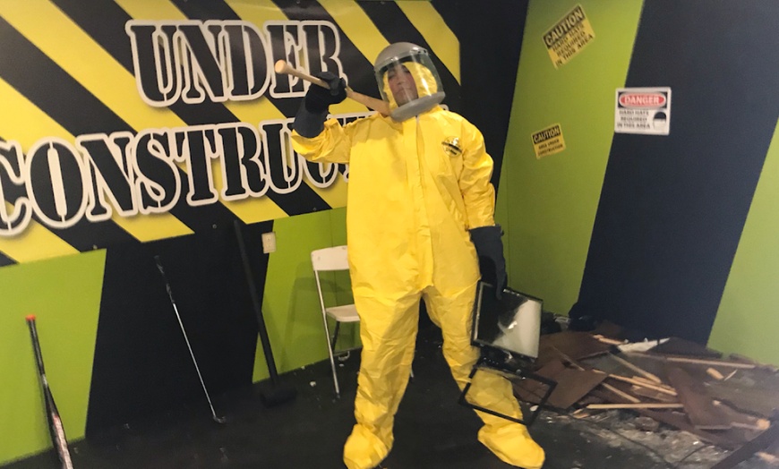 Image 2: Release Chaos: Festive Theme or Standard Rage Room Set Up in San Diego