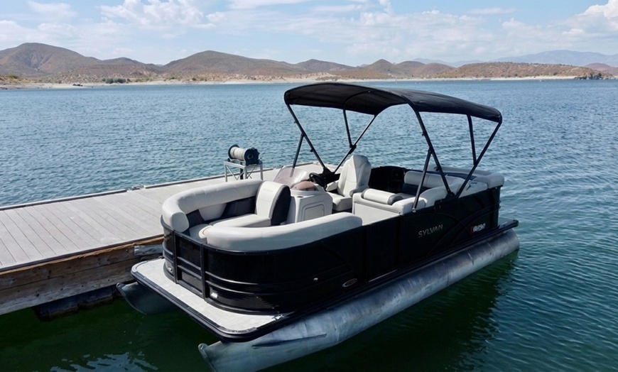 Image 2: Beautiful Scenic Lake Pleasant boat cruise experience