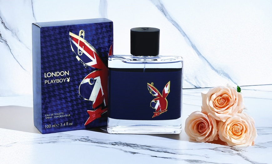 Image 1: Playboy London EDT for men by Coty 3.4oz/100ml New in Box