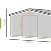 Image 15: Outsunny Garden Storage Shed