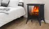 14 inch 1400w Freestanding Fireplace Fake Wood