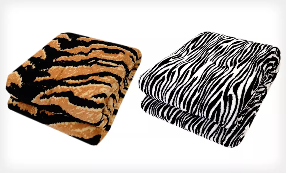 Northpoint Trading Plush Blanket in Twin, Full/Queen, or King (Up to 70% Off). Six Styles Available. Free Shipping. - Second Medium