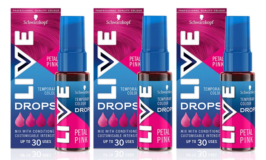 Image 14: 1 or 3 Packs of Schwarzkopf Live Colour Drops Semi-Permanent Hair Dye