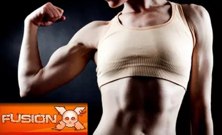 $42 for One Month of Unlimited Boot-Camp Classes and Nutritional Planning at Fusion X Health and Fitness ($247 Value)   - Primary Image