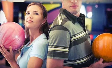 Two-Hour Bowling Outing with Popcorn and Soda for Two or Four at Let It Roll Bowl (56% Off) - Primary Image