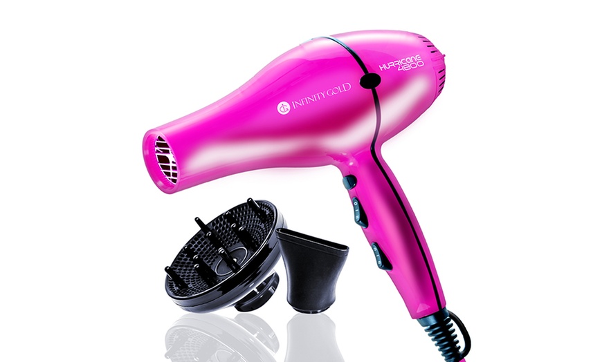 Infinity Gold Hurricane 4800 Blow Dryer Set | Groupon