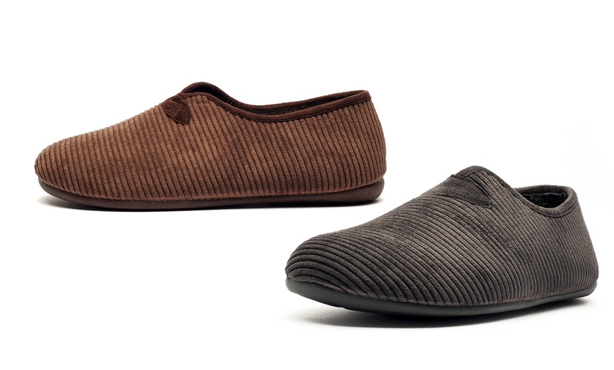 Image 1: Cotswold Grouse Men's Slippers