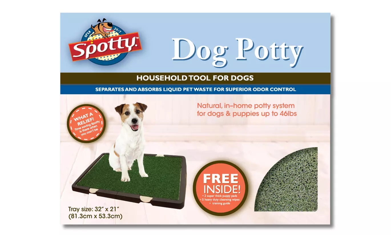 Spotty Indoor Dog Potty - Second Medium