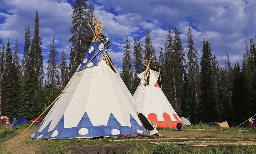 Image 1: Lake Windermere Tipi Stay