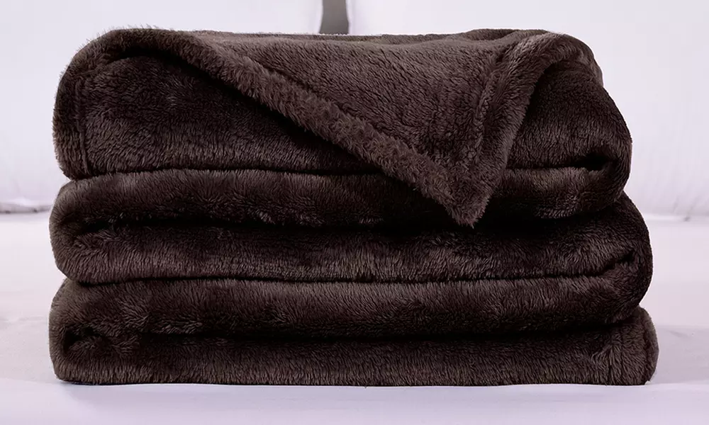 JML Soft Lightweight Plush Flannel Blanket for Bed/Sofa,King/Queen Size