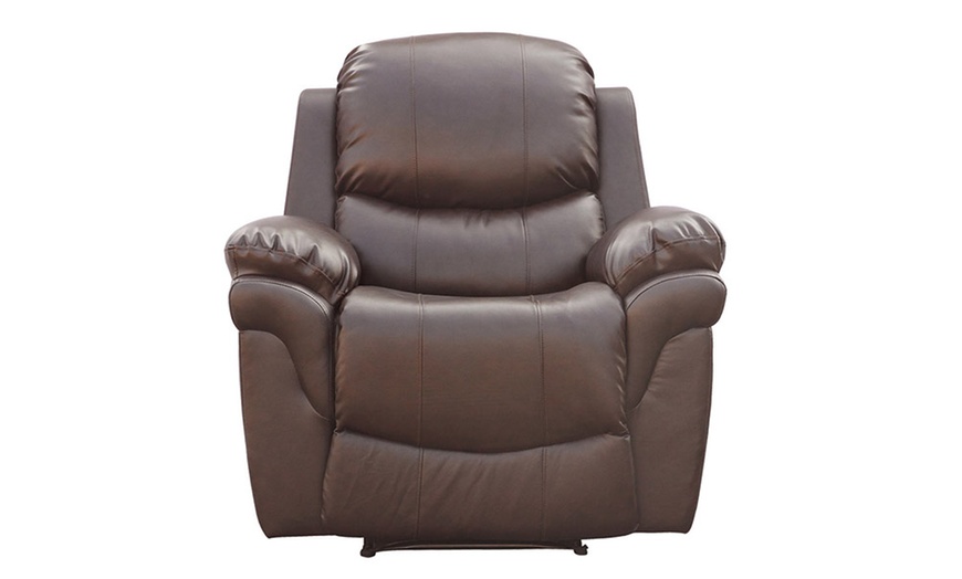 Image 9: Madison Manual Recliner Chair