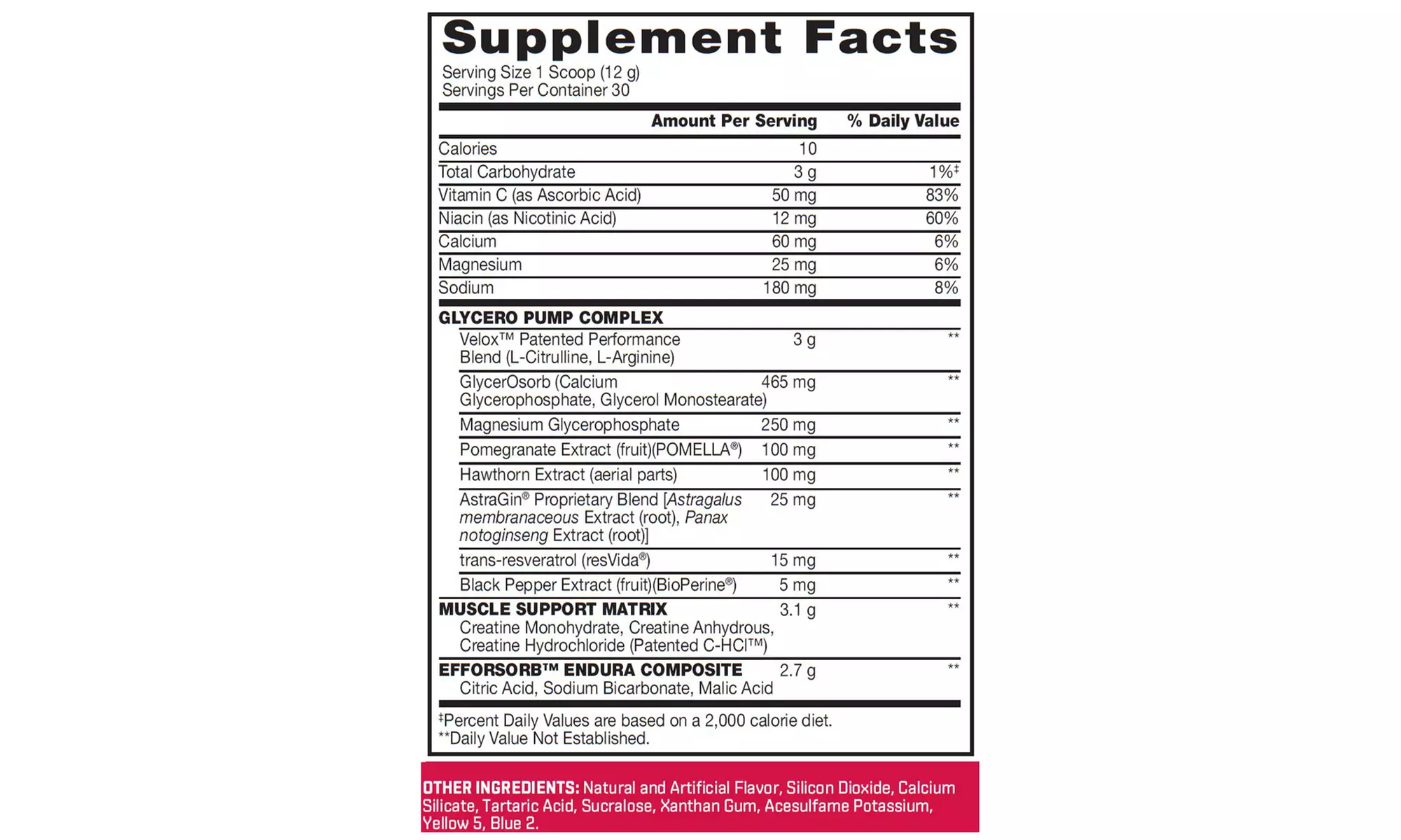 BSN Pumped Edge Pre-Workout Supplement (30 Servings) - Second Medium