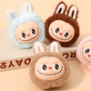 Image 2: Labubu Inspired Plush Keychain Dolls