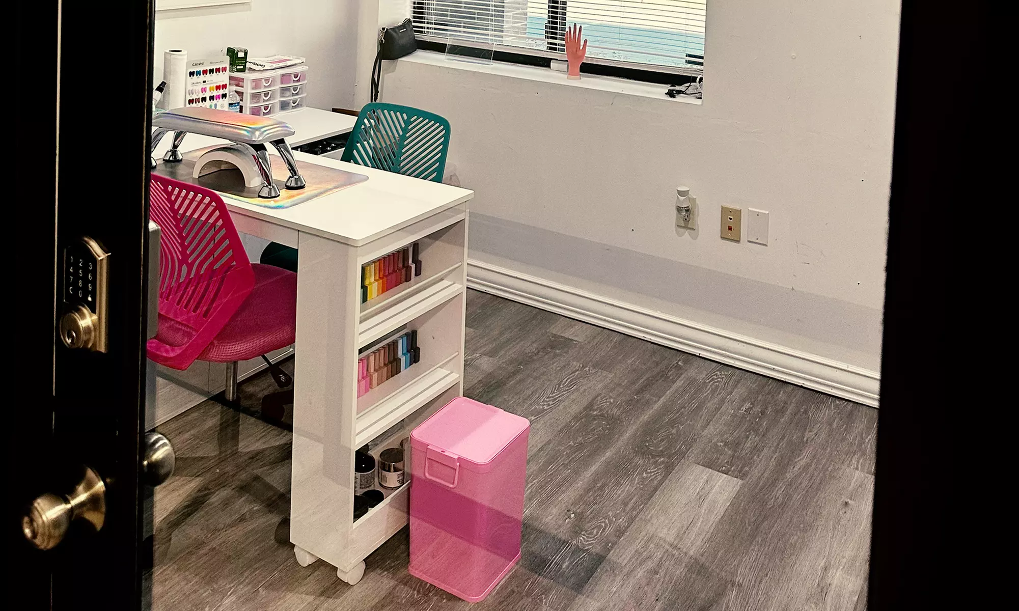 Basic Mani/Pedi, Gel X or Acrylic Manicure with Design Options