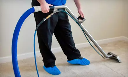 Carpet Steam Cleaning for Two or Four Rooms, or Couch Steam Cleaning from Thoroclean (Up to 60% Off)  - Primary Image