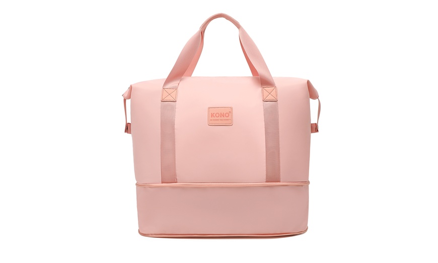 Image 27: Kono 6-Piece PP Hardshell TSA Lock Suitcase Set
