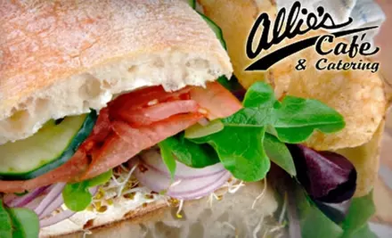 $5 for $10 Worth of Homestyle Fare or $50 for $100 Worth of Catering at Allie's Cafe - Primary Image