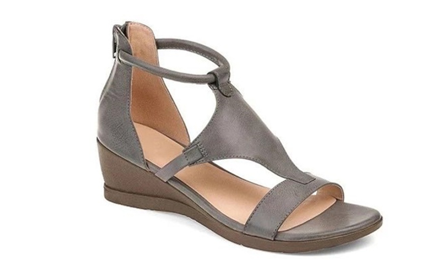 Image 9: Women's Mid Wedge Sandals