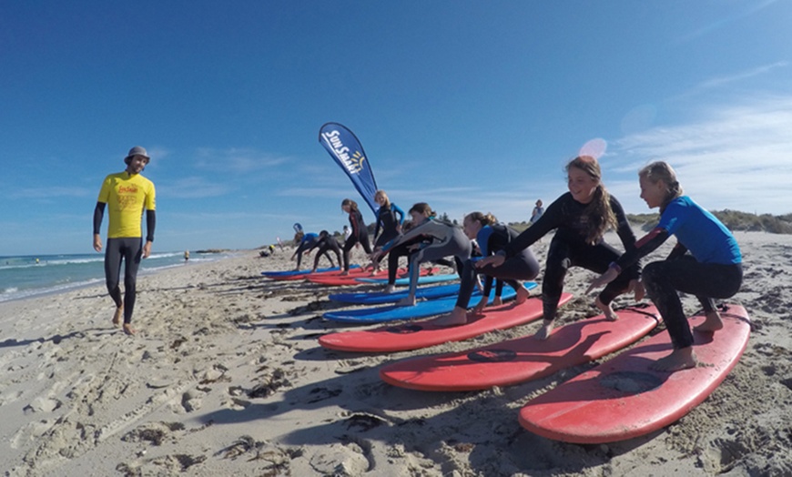 Image 1: Gnarly! 90-Minute Surf Lesson